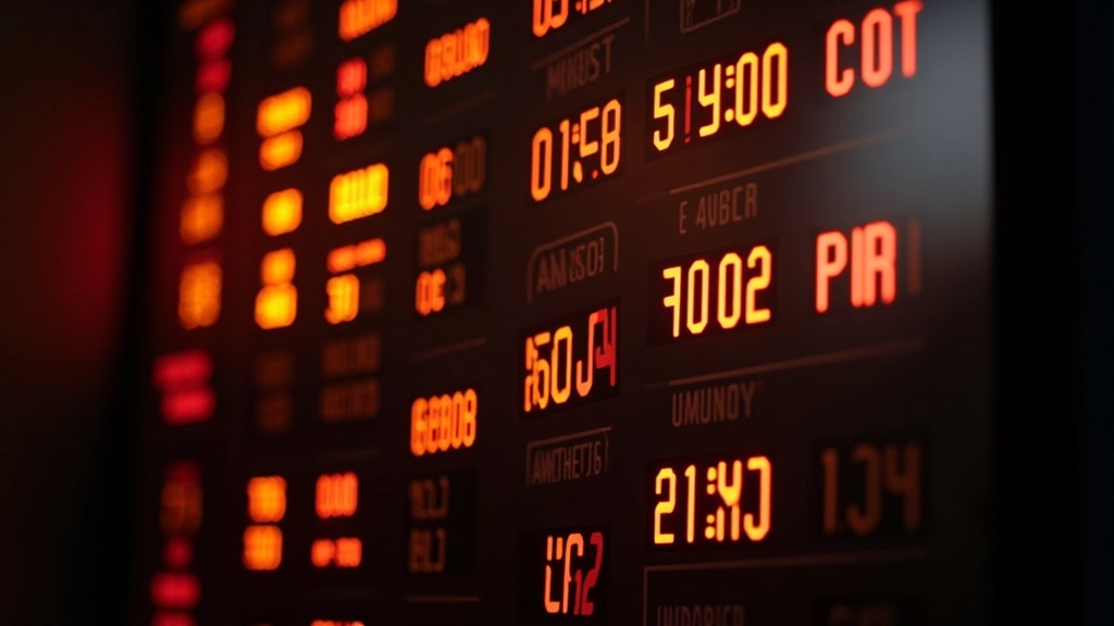 Scoreboard displaying team names and points in a competition setting with dramatic lighting